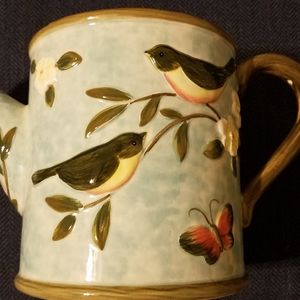 Susan Winget Bird Pot Certified International